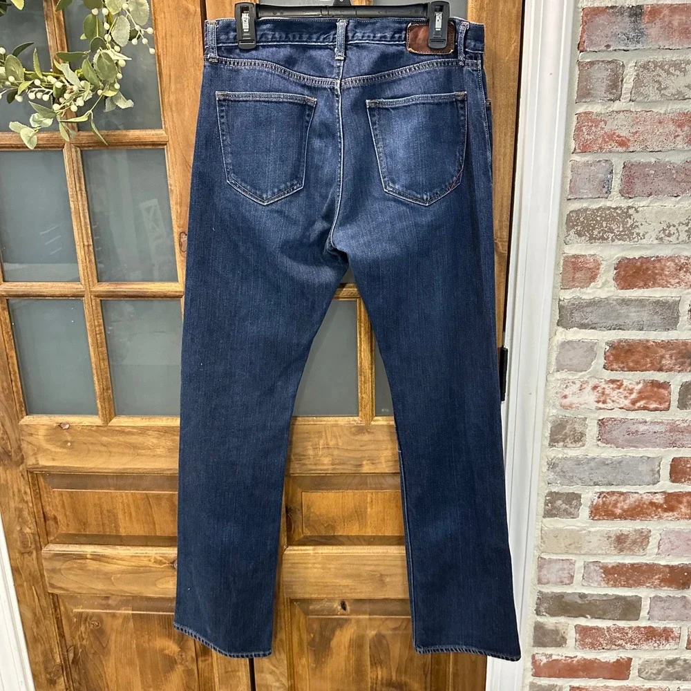 Banana Republic Vintage Mens Jeans‎ Size 33x32 measured Straight Dark Wash